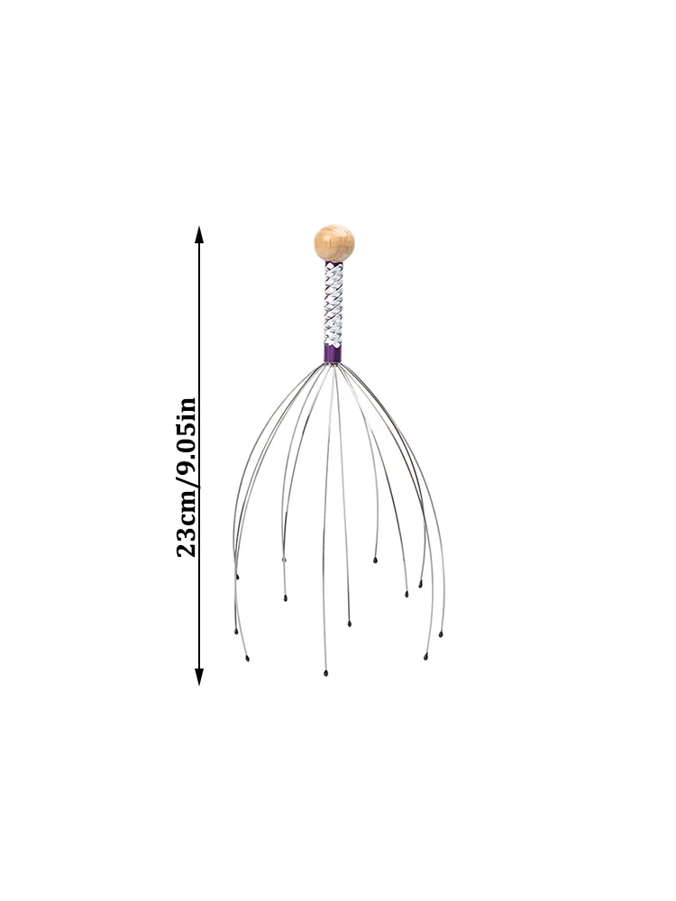 1PC Random Color Pet Massage Claw Head Massager Head Scratching Octopus Scalp Non Soul Extractor Divine Tool For Extracting - Image 14